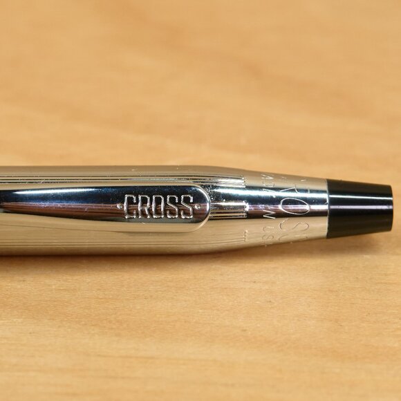 Vintage Cross Century Classic Chrome Ballpoint Pen, Made in USA - Picture 5 of 8